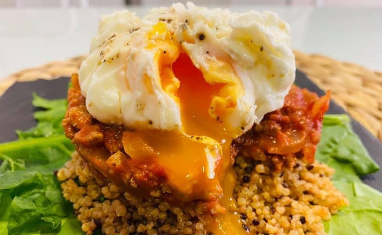 Receta de timbal de quinoa y boloñesa Hoy